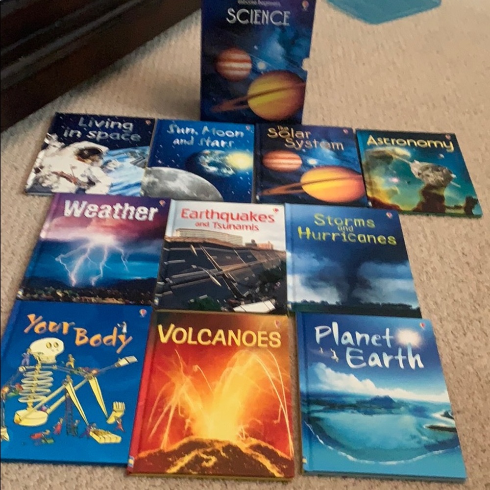 Usborne Beginners Science box set of 10 books 📚